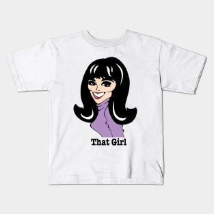 Marlo Thomas That Girl Classic Television Actress Career Woman Kids T-Shirt